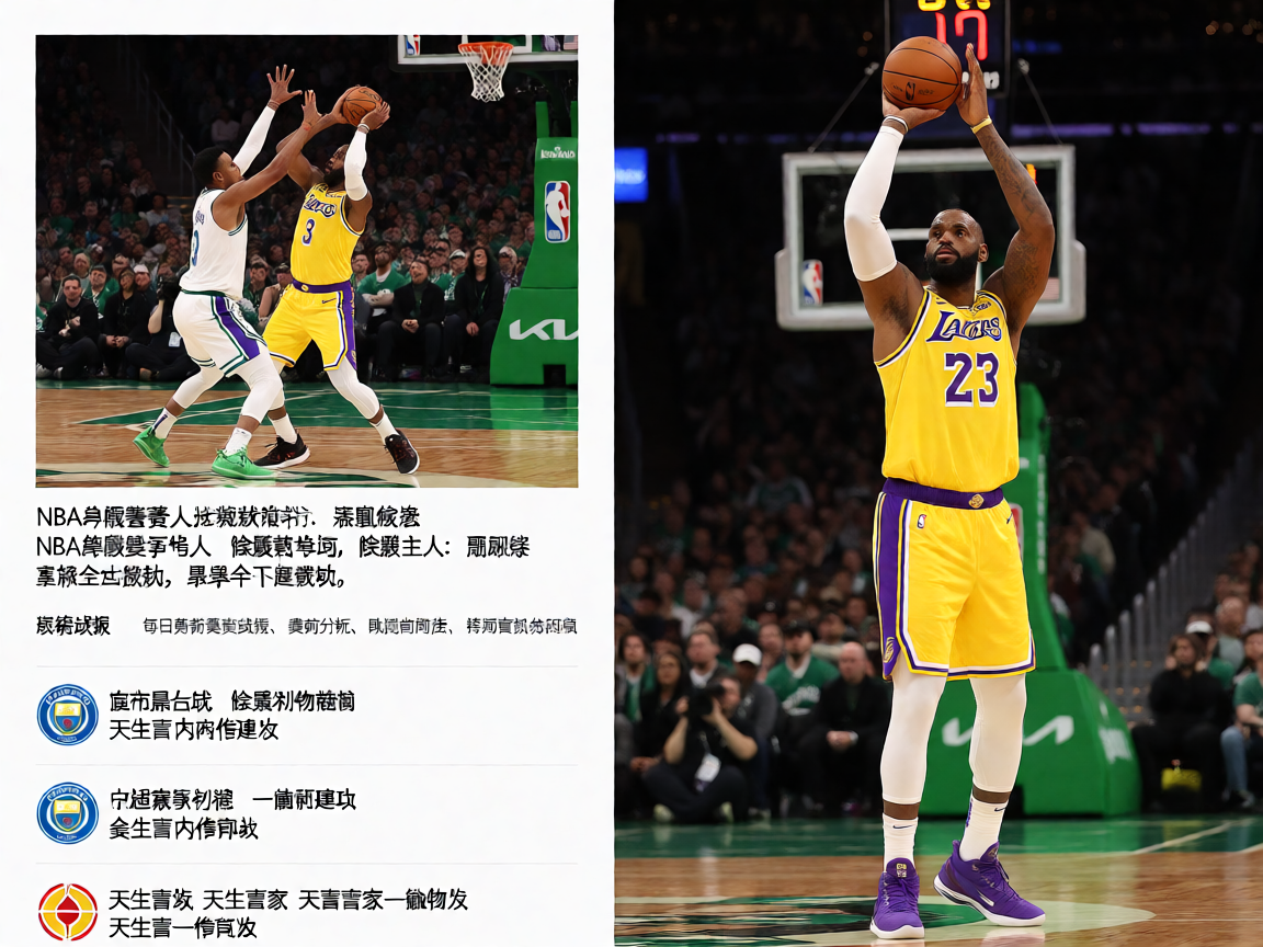 NBA常规赛湖人对阵凯尔特人的精彩对决